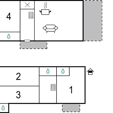 4 Bedroom Gorgeous In 펜션 *